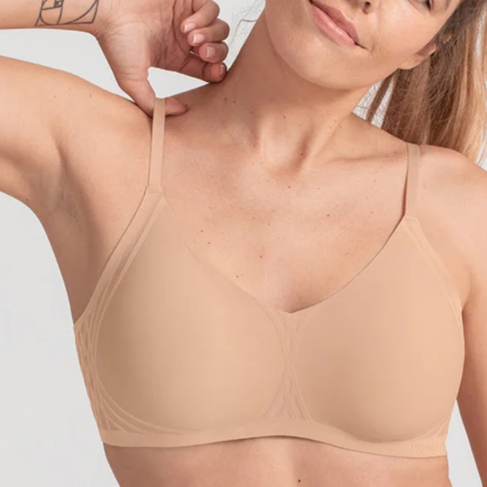 Honeylove Silhouette Bra Beige Size 3x 44DD